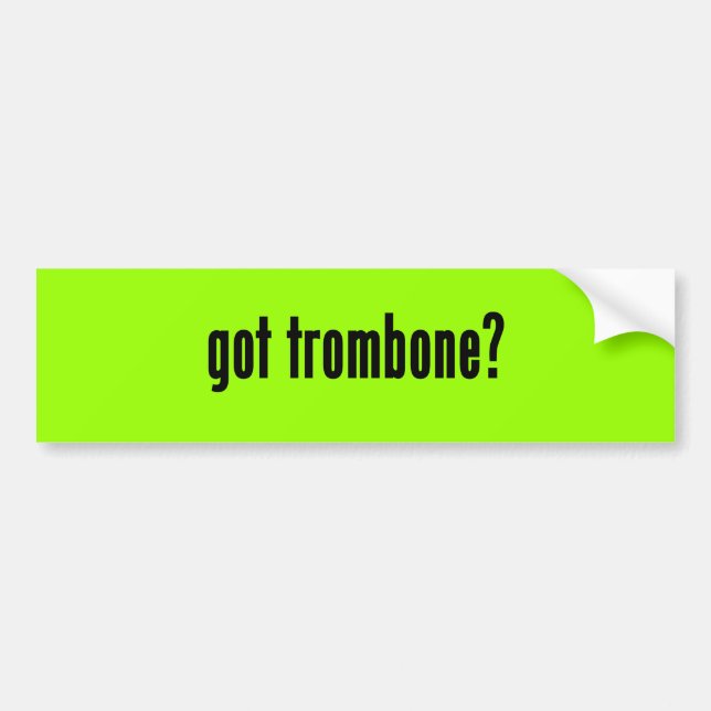 Autocollant De Voiture trombone obtenu ? (Devant)