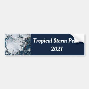 Autocollant De Voiture Tropical Storm Peter 2021 Car
