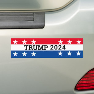 Autocollant De Voiture Trump 2024