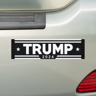 Autocollant De Voiture Trump 2024