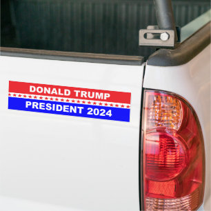 Autocollant De Voiture Trump 2024
