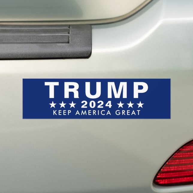 Autocollant De Voiture Trump 2024 Garder l'Amérique grande (En voiture)