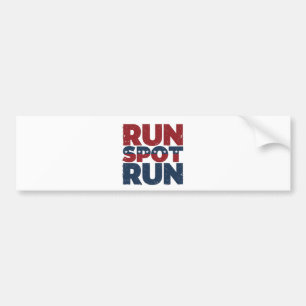 Autocollant De Voiture Trump 2024 Trump Vance élection de Run Spot Run Tr