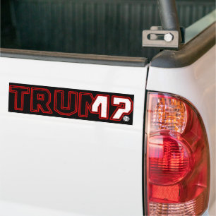 AUTOCOLLANT DE VOITURE TRUMP 47 TRUMP VANCE 2024