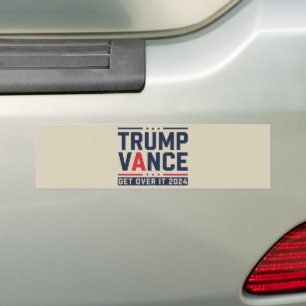 Autocollant De Voiture Trump a gagné l'élection présidentielle 2024 Trump
