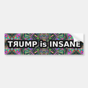 Autocollant De Voiture Trump est fou