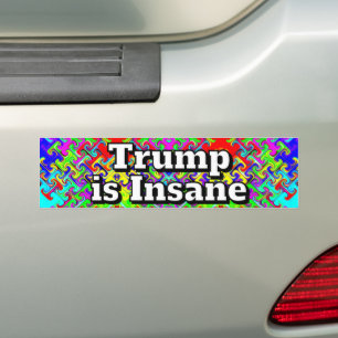 Autocollant De Voiture Trump est fou