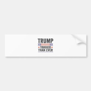 Autocollant De Voiture Trump est plus dur que jamais le vote patriotique