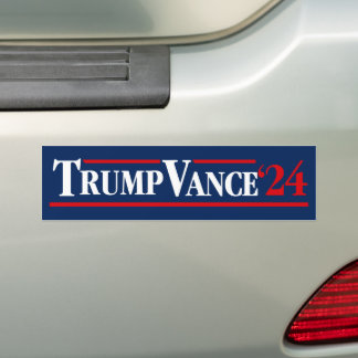 Autocollant De Voiture Trump Vance 2024