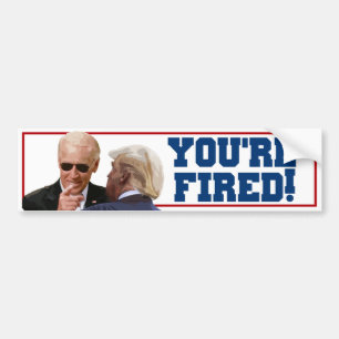 Autocollant De Voiture Trump Vous êtes Fired Biden 2024