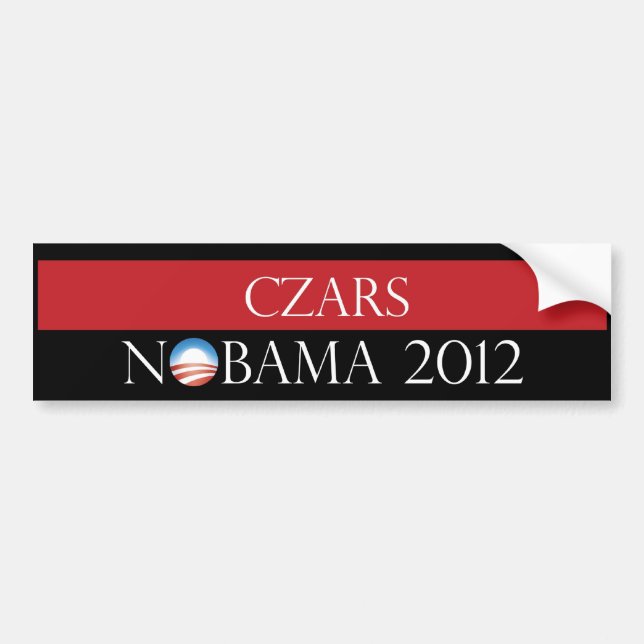 Autocollant De Voiture Tsars Nobama 2012 (Devant)