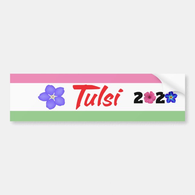 Autocollant De Voiture Tulsi 2020 (Devant)