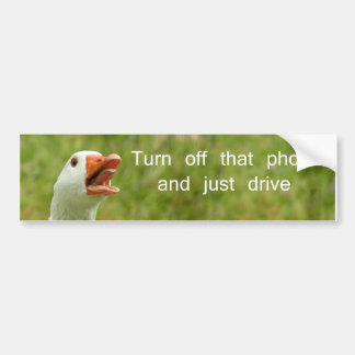 Autocollant De Voiture Turn off that phone