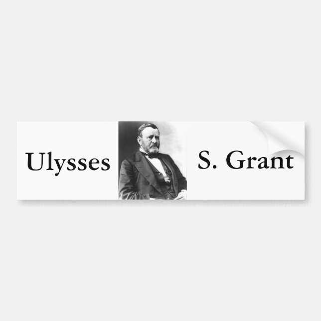 Autocollant De Voiture Ulysse S Grant (Devant)