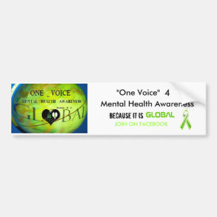 Autocollant De Voiture "Un adhésif pour pare-chocs de voix…