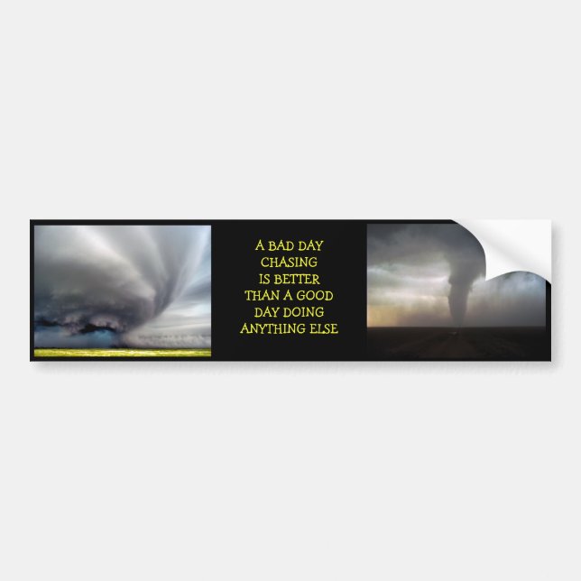 Autocollant De Voiture Un mauvais jour chassant… (Devant)