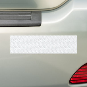 Autocollant De Voiture Une surface entièrement blanche et sans fonctionna