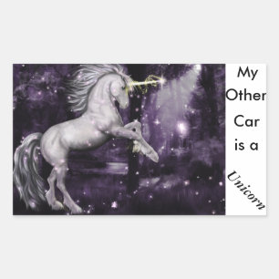 Autocollant de voiture Unicorn