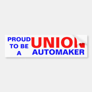 AUTOCOLLANT DE VOITURE UNION AUTOMAKER