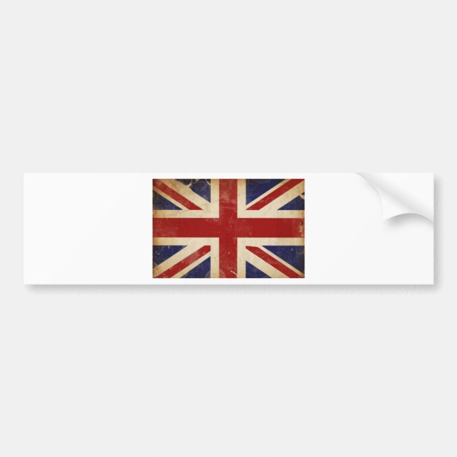 Autocollant De Voiture Union Jack (Devant)