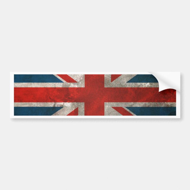 Autocollant De Voiture Union Jack britannique (Devant)
