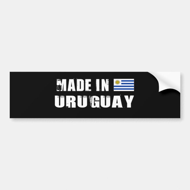 AUTOCOLLANT DE VOITURE URUGUAY (Devant)