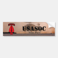 usasoc spécial ops vétérans vétérinaires bumper st