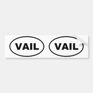 AUTOCOLLANT DE VOITURE VAIL