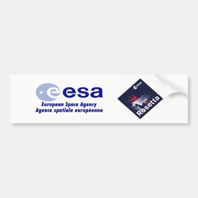 Autocollant De Voiture Vaisseau spatial de Rosetta (Devant)