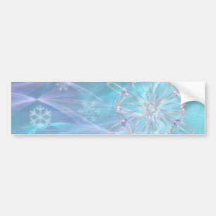 Autocollant De Voiture Valse du Sticker pare-chocs Snowflakes