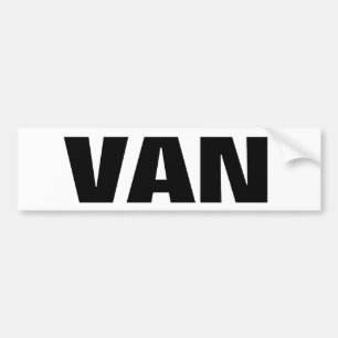 Autocollant De Voiture Van évident