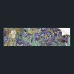 Autocollant De Voiture Van Gogh Irises Peinture impressionniste<br><div class="desc">Vincent Van Gogh Irises à Saint Remy - Irises de Vincent Van Gogh est une magnifique peinture impressionniste réalisée par l'un des maîtres impressionnistes de tous les temps. Le jardin de l'iris tourbillonne de couleur et d'émotion, les iris violets jaillissant de leurs tiges et feuilles bleus et verts. Il y...</div>