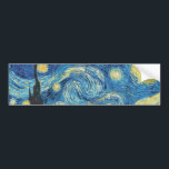 Autocollant De Voiture Van Gogh Starry Classic Nuit Impressionnisme Art<br><div class="desc">Peinture de nuit étoilée - C'est le chef-d'oeuvre de Vincent Van Gogh,  The Starry Night 1889.</div>
