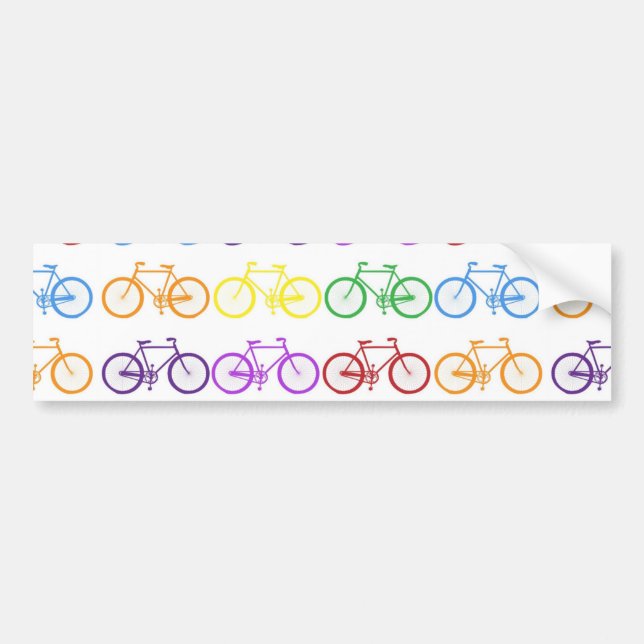 Autocollant De Voiture vélo (Devant)