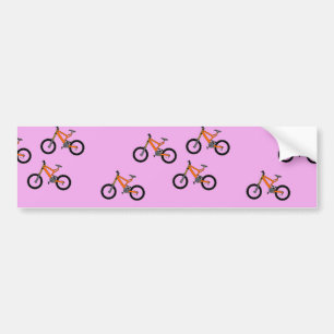 Autocollant De Voiture Vélos roses