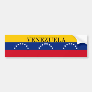 Autocollant De Voiture Venezuela : drapeau patriotique vénézuélien