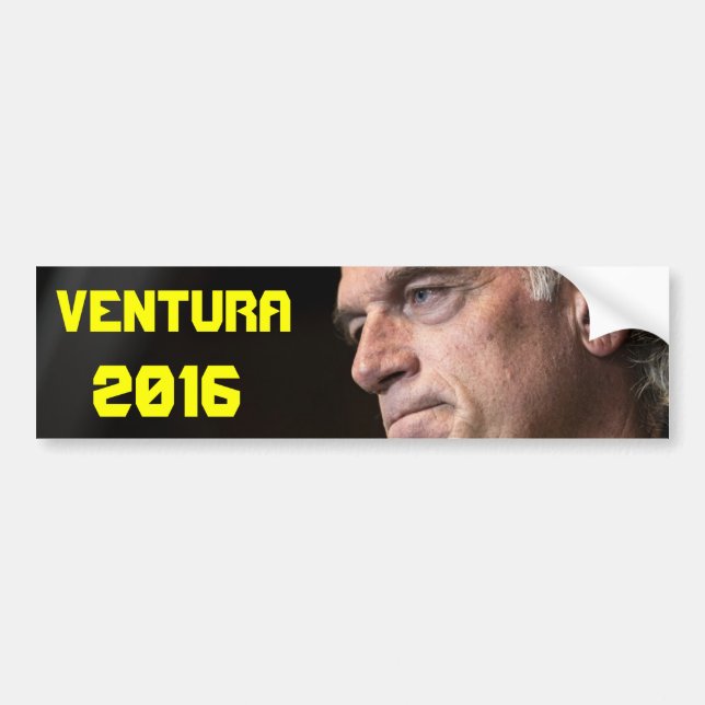 Autocollant De Voiture Ventura pour président (Devant)