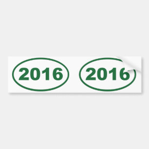 Autocollant De Voiture Vert 2016