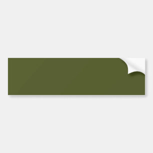 Autocollant De Voiture Vert de l'armée (couleur solide)