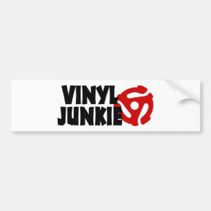 Autocollant De Voiture Vinyl Junkie