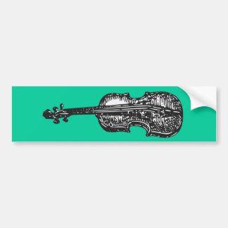 Autocollant De Voiture Violon