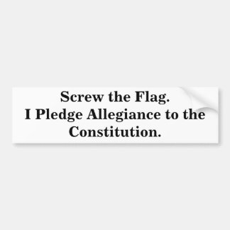 Autocollant De Voiture Vissez le drapeau