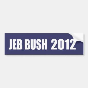 Autocollant De Voiture Vitesse d'élection de JEB BUSH