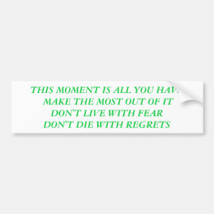 AUTOCOLLANT DE VOITURE VIVANT