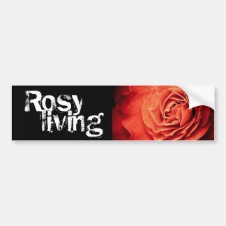 Autocollant De Voiture vivant rose