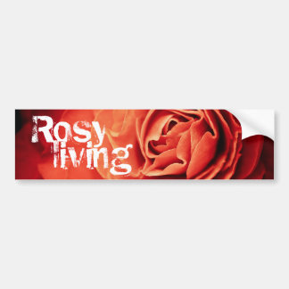 Autocollant De Voiture vivant rose