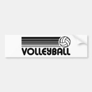 Autocollant De Voiture Volley-ball
