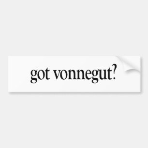 Autocollant De Voiture Vonnegut obtenu