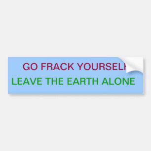 Autocollant De Voiture Vont Frack vous-même