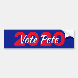 Autocollant De Voiture Vote Pete pour le Président 2020